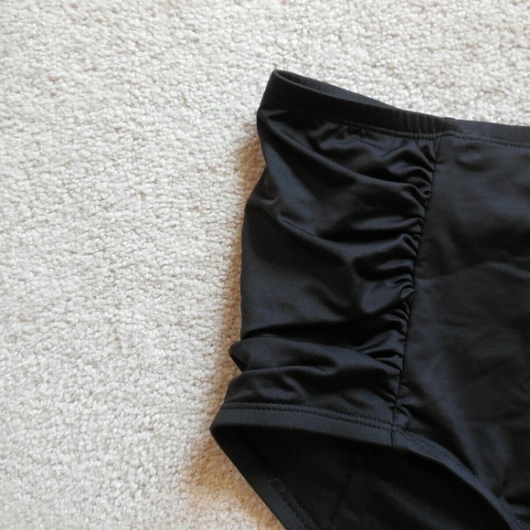 Apt. 9 Swim Womens Apt 9 High Waist Tummy Slimmer Shirred Full